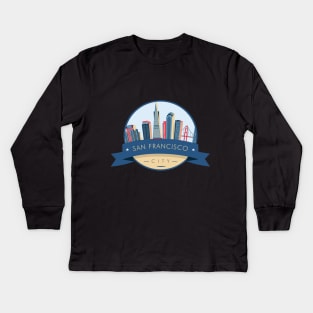 San Francisco Kids Long Sleeve T-Shirt